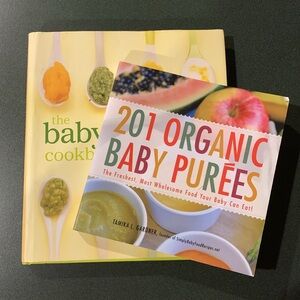 Two Baby Infant Food Cook Books